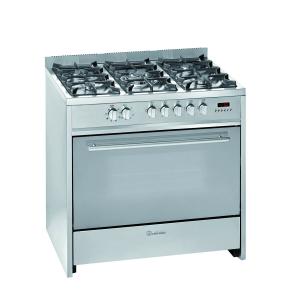 Cocina de Gas Meireles E 911 X 90 cm 121 L Acero