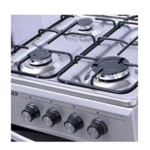 Cocina de Gas Haeger GC-SS5.006C Acero Inoxidable Plateado Gris (46 L)