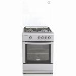 Cocina de Gas Haeger GC-SS6.011A Gris Metálico Mate Horno Blanco (61 L)