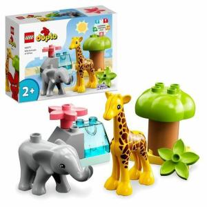 Playset Lego DUPLO African Wild Animals, 10 Piezas