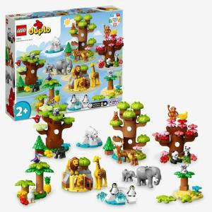 Playset Lego 10975 DUPLO Wild Animals of the World (142 Piezas)