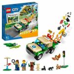 Playset Lego City 60353 Wild Animal Rescue Missions (246 Piezas)