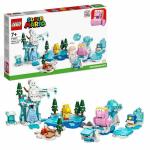 Playset Lego Super Mario 71417 Fliprus snow adventure 567 Piezas