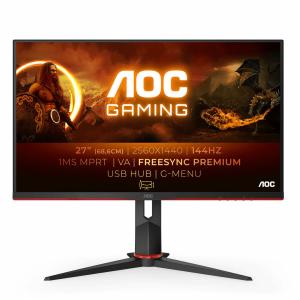 Monitor AOC Q27G2U/BK 27" QUAD HD LED 27" LED VA Flicker free 144 Hz 50-60 Hz