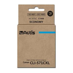 Cartucho de Tinta Original Actis KC-571C Blanco Cian