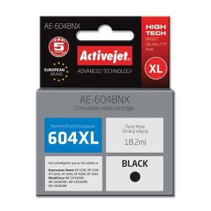 Cartucho de Tinta Compatible Activejet AE-604BNX Negro