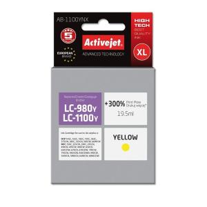 Cartucho de Tinta Original Activejet AB-1100YNX Amarillo Blanco