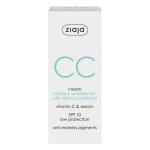 Crema Hidratante CC Cream Ziaja Cc Cream Spf 10 50 ml