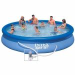 Piscina Hinchable Intex 28158NP Azul 457 x 84 cm