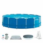 Piscina Desmontable Intex Redonda 457 x 122 cm