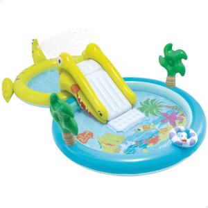 Piscina Hinchable para Niños Intex Cocodrilo Parque de juegos 175 x 74 x 323 cm