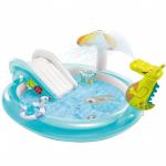 Piscina Hinchable para Niños Intex Gator Play Center 201 x 84 x 17 cm