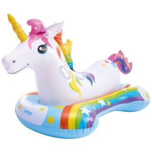 Figura Hinchable para Piscina Intex Ride On Unicornio 163 x 82 x 86 cm