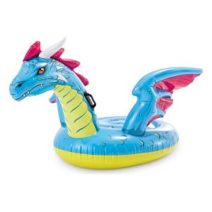 Figura Hinchable para Piscina Intex Dragon Azul