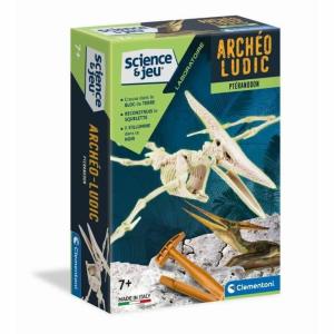 Juego de Ciencia Clementoni Archéo Ludic Pteranodon Fluorescente