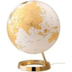 Globo Terraqueo con Luz Atmosphere Ø 30 cm Dorado Plástico