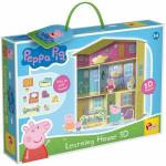 Puzzle 3D Lisciani Giochi Peppa Pig Learning House 3D