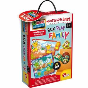 Juego Educativo Lisciani Giochi Play Family Multicolor (18 Piezas)