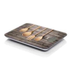 Báscula Digital de Cocina LAICA KS5010 Cucharas Marrón 10 kg (18,5 x 22,7 x 1,7 cm)