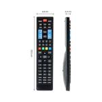 Mando a Distancia para Smart TV Ewent EW1575 Negro