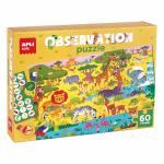 Puzzle Apli Observation Jungle 60 Piezas