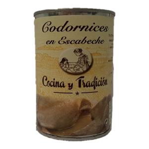 Codornices en Escabeche Cocina y Tradición (390 g)