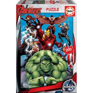 Puzzle The Avengers Super Heroes 200 Piezas 40 x 28 cm