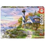 Puzzle Educa Phare In Rock Bay 4000 Piezas