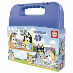 Set de 2 Puzzles Educa Bluey 48 Piezas