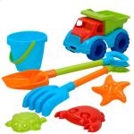 Set de Juguetes de Playa Colorbaby 18 cm Camión 7 Piezas