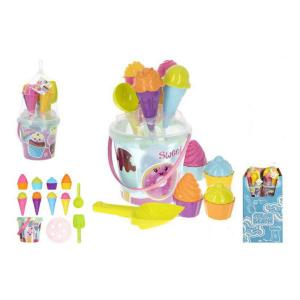 Set de Juguetes de Playa Colorbaby (20 pcs)