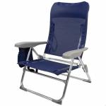 Silla de Playa Colorbaby Madeira Plegable Azul marino 46 x 58 x 87 cm