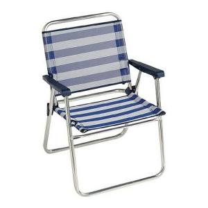 Silla de Playa Alco 1-63156 Aluminio Fija Metal Polipropileno (57 x 78 x 57 cm) (Reacondicionado B)