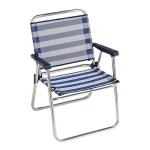 Silla de Playa Alco 1-63156 Aluminio Fija 57 x 78 x 57 cm (57 x 78 x 57 cm)