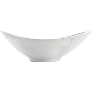 Fuente de Cocina Quid Gastro Cerámica Blanco (28,2 x 15,5 x 9 cm) (Pack 4x)