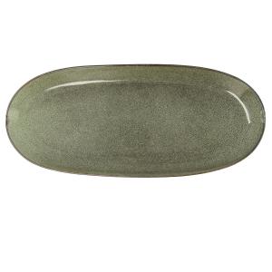 Fuente de Cocina Bidasoa Ikonic Verde Cerámica (36 x 16 cm) (Pack 2x)