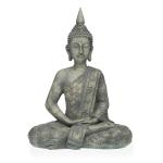 Figura Decorativa Versa Gris Buda 19 x 40 x 28 cm Resina