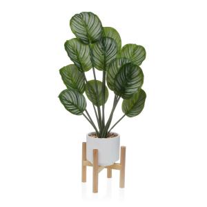 Planta Decorativa Versa Madera Metal Cerámica Poliestireno Plástico 33 x 61 x 38 cm