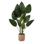 Planta Decorativa Versa Metal Poliestireno Plástico Cemento 40 x 77 x 38 cm