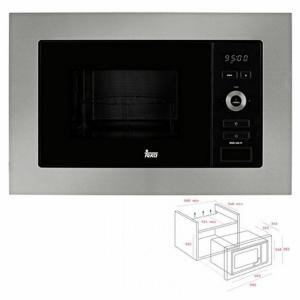 Microondas Integrable con Grill Teka MWE 225 FI 20 L 800W Acero 800 W 20 L