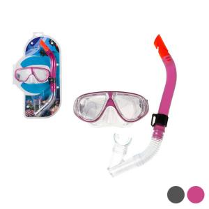 Gafas de Buceo con Tubo Rosa (25 x 43 x 6 cm)