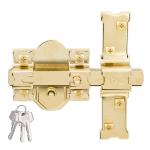 Cerrojo de seguridad Fac 301-r/80 Dorado Acero 50 mm 80 mm