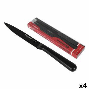 Cuchillo de Cocina Quttin Multiusos Titanio 12 cm (4 Unidades)