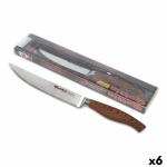 Cuchillo de Cocina Quttin Legno Acero Inoxidable 13 cm 1,8 mm (6 Unidades)