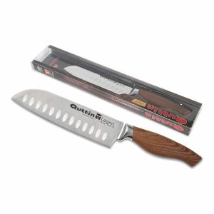 Cuchillo de Cocina Quttin Legno Santoku Acero Inoxidable (17 cm)