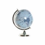 Globo Terraqueo DKD Home Decor Azul Multicolor Plateado Colonial 33 x 33 x 44 cm