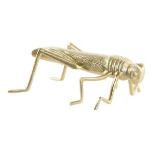 Figura Decorativa DKD Home Decor 28 x 10 x 00 cm Dorado Aluminio Langosta