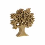 Figura Decorativa DKD Home Decor Marrón Acacia Árbol Natural 30 x 5 x 30 cm