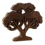 Figura Decorativa DKD Home Decor Madera de acacia Árbol (1 pcs) (35 x 4 x 31 cm)