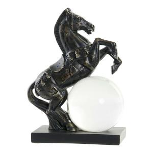 Figura Decorativa DKD Home Decor Resina Cristal Caballo (20 x 11 x 26 cm)